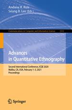 Advances in Quantitative Ethnography