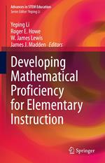 Developing Mathematical Proficiency for Elementary Instruction