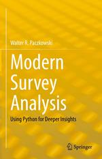 Modern Survey Analysis