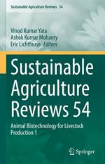 Sustainable Agriculture Reviews 54