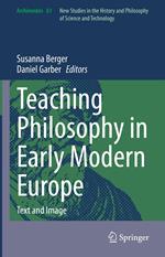 Teaching Philosophy in Early Modern Europe