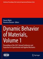 Dynamic Behavior of Materials, Volume 1