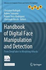 Handbook of Digital Face Manipulation and Detection: From DeepFakes to Morphing Attacks