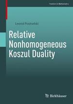 Relative Nonhomogeneous Koszul Duality