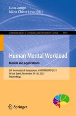 Human Mental Workload: Models and Applications