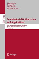 Combinatorial Optimization and Applications