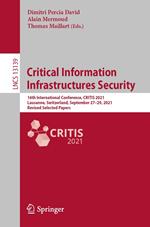 Critical Information Infrastructures Security