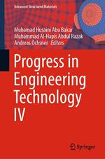 Progress in Engineering Technology IV