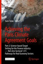 Achieving the Paris Climate Agreement Goals