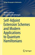 Self-Adjoint Extension Schemes and Modern Applications to Quantum Hamiltonians