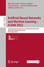 Artificial Neural Networks and Machine Learning – ICANN 2022