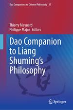 Dao Companion to Liang Shuming’s Philosophy