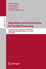 Algorithms and Architectures for Parallel Processing