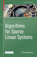 Algorithms for Sparse Linear Systems