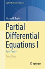 Partial Differential Equations I: Basic Theory