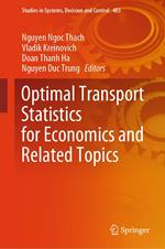 Optimal Transport Statistics for Economics and Related Topics