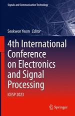 4th International Conference on Electronics and Signal Processing: ICESP 2023