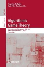 Algorithmic Game Theory: 16th International Symposium, SAGT 2023, Egham, UK, September 4–7, 2023, Proceedings