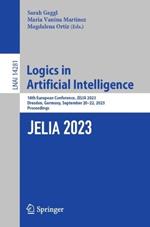 Logics in Artificial Intelligence: 18th European Conference, JELIA 2023, Dresden, Germany, September 20–22, 2023, Proceedings