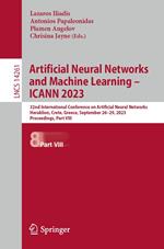 Artificial Neural Networks and Machine Learning – ICANN 2023