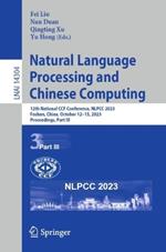 Natural Language Processing and Chinese Computing: 12th National CCF Conference, NLPCC 2023, Foshan, China, October 12–15, 2023, Proceedings, Part III