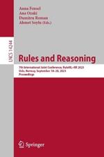 Rules and Reasoning: 7th International Joint Conference, RuleML+RR 2023, Oslo, Norway, September 18–20, 2023, Proceedings