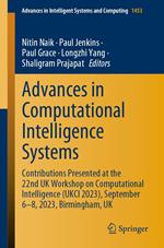 Advances in Computational Intelligence Systems