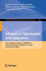 Advances in Optimization and Applications: 14th International Conference, OPTIMA 2023, Petrovac, Montenegro, September 18–22, 2023, Revised Selected Papers
