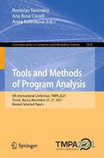 Tools and Methods of Program Analysis: 6th International Conference, TMPA 2021, Tomsk, Russia, November 25–27, 2021, Revised Selected Papers