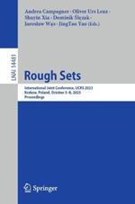 Rough Sets: International Joint Conference, IJCRS 2023, Krakow, Poland, October 5–8, 2023, Proceedings