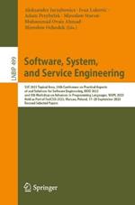 Software, System, and Service Engineering: S3E 2023 Topical Area, 24th Conference on Practical Aspects of and Solutions for Software Engineering, KKIO 2023, and 8th Workshop on Advances in Programming Languages, WAPL 2023, Held as Part of FedCSIS 2023, Warsaw, Poland, 17–20 September 2023, Revised Selected Papers