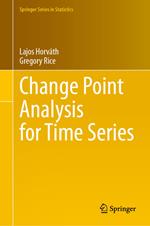 Change Point Analysis for Time Series