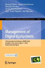 Management of Digital EcoSystems: 15th International Conference, MEDES 2023, Heraklion, Crete, Greece, May 5–7, 2023, Revised Selected Papers