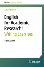 English for Academic Research: Writing Exercises