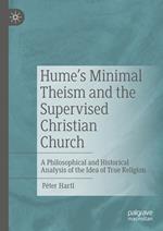 Hume's Minimal Theism and the Supervised Christian Church