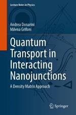 Quantum Transport in Interacting Nanojunctions: A Density Matrix Approach