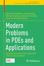 Modern Problems in PDEs and Applications