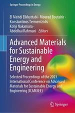 Advanced Materials for Sustainable Energy and Engineering: Selected Proceedings of the 2023 International Conference on Advanced Materials for Sustainable Energy and Engineering (ICAMSEE)