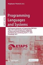 Programming Languages and Systems: 33rd European Symposium on Programming, ESOP 2024, Held as Part of the European Joint Conferences on Theory and Practice of Software, ETAPS 2024, Luxembourg City, Luxembourg, April 6–11, 2024, Proceedings, Part I