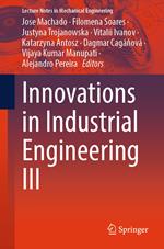 Innovations in Industrial Engineering III