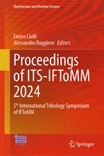 Proceedings of ITS-IFToMM 2024