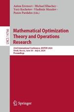 Mathematical Optimization Theory and Operations Research: 23rd International Conference, MOTOR 2024, Omsk, Russia, June 30–July 6, 2024, Proceedings