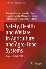 Safety, Health and Welfare in Agriculture and Agro-Food Systems