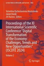 Proceedings of the XI International Scientific Conference 