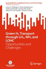Green H2 Transport through LH2, NH3 and LOHC