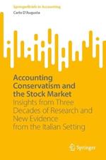 Accounting Conservatism and the Stock Market: Insights from Three Decades of Research and New Evidence from the Italian Setting