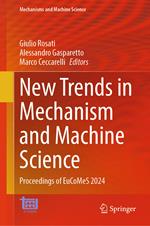 New Trends in Mechanism and Machine Science