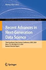 Recent Advances in Next-Generation Data Science: Third Southwest Data Science Conference, SDSC 2024, Waco, TX, USA, March 22, 2024, Revised Selected Papers