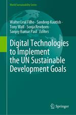 Digital Technologies to Implement the UN Sustainable Development Goals