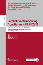 Parallel Problem Solving from Nature – PPSN XVIII: 18th International Conference, PPSN 2024, Hagenberg, Austria, September 14–18, 2024, Proceedings, Part I